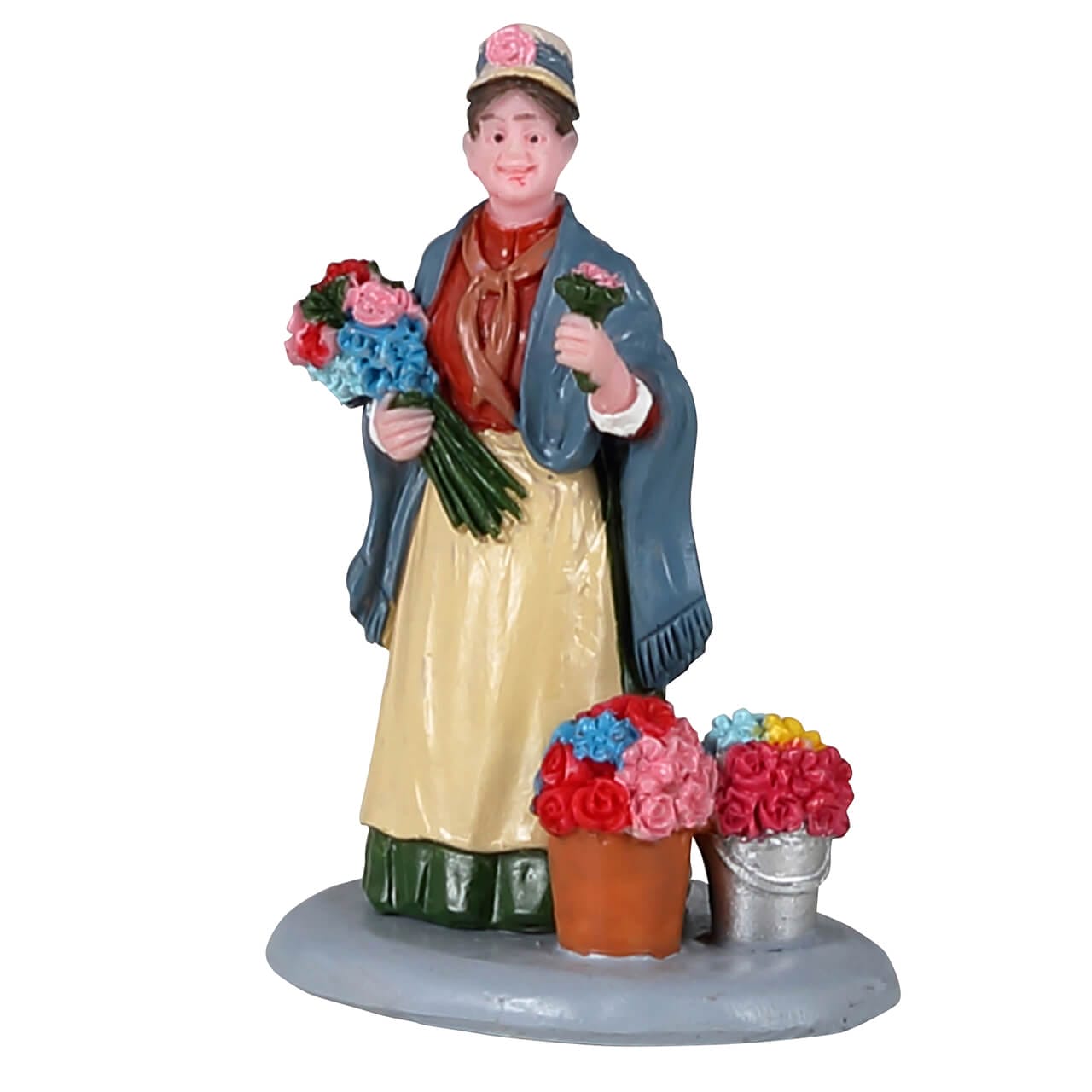lemax-flower-seller-figurine-marchande-de-fleurs-caddington image 1
