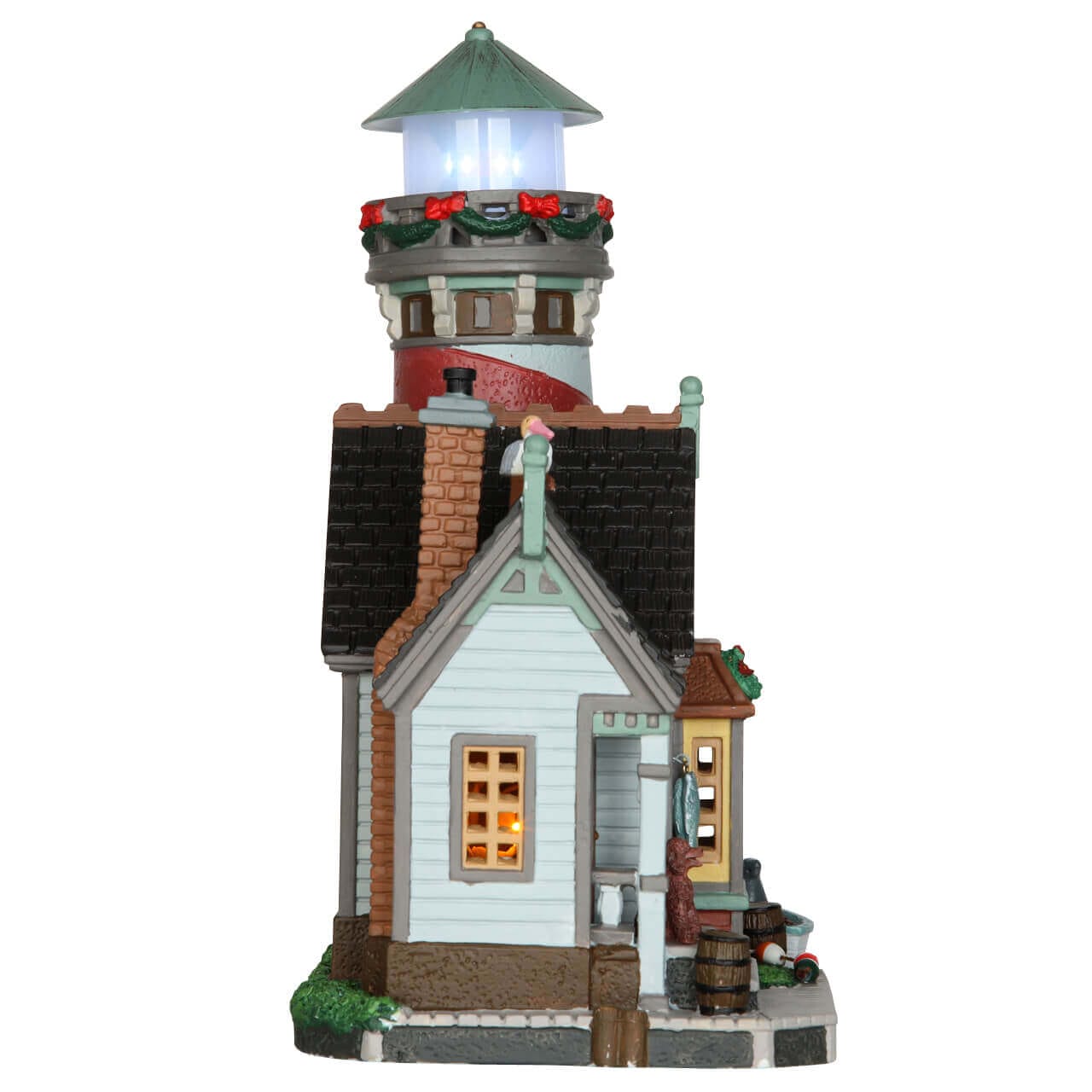 lemax-crest-point-lighthouse-phare-miniature-lumineux image 2
