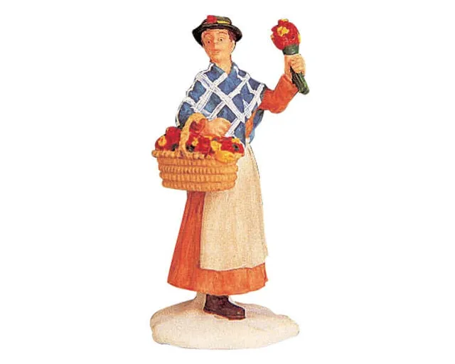 lemax-flower-peddler-figurine-marchande-de-fleurs image 1