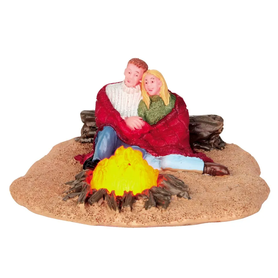 lemax-romantic-campfire-feu-de-camp-romantique-miniature image 1