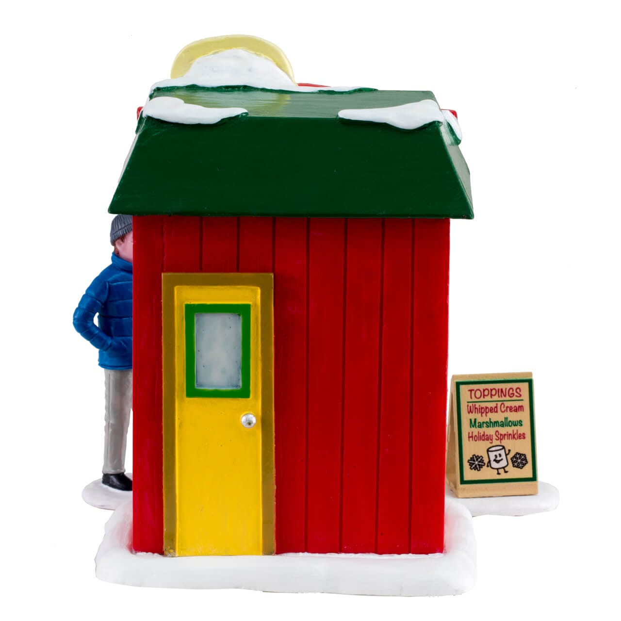 lemax-cocoa-corner-cabane-miniature-chocolat-chaud image 4