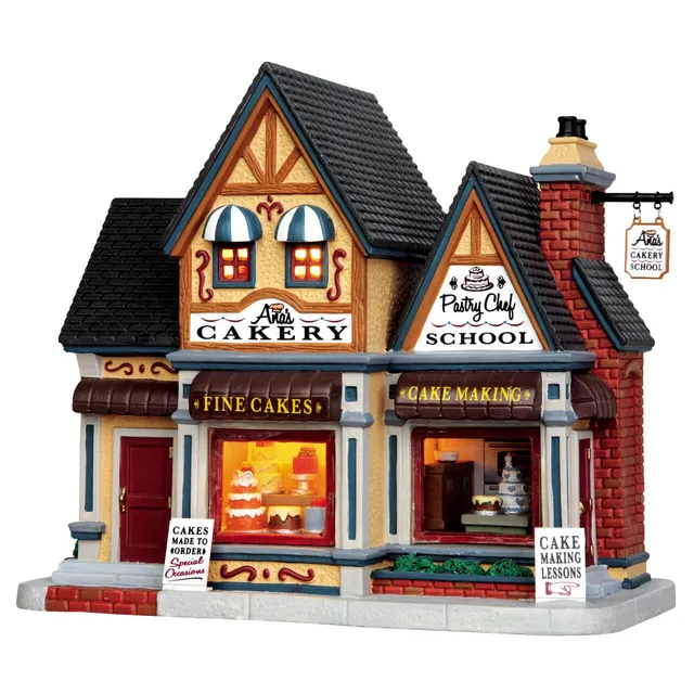 lemax-ana-s-cakery-p-tisserie-miniature-lumineuse image 1