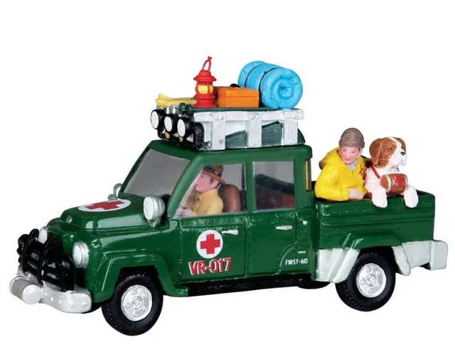 lemax-ranger-rover-v-hicule-miniature-de-village image 1