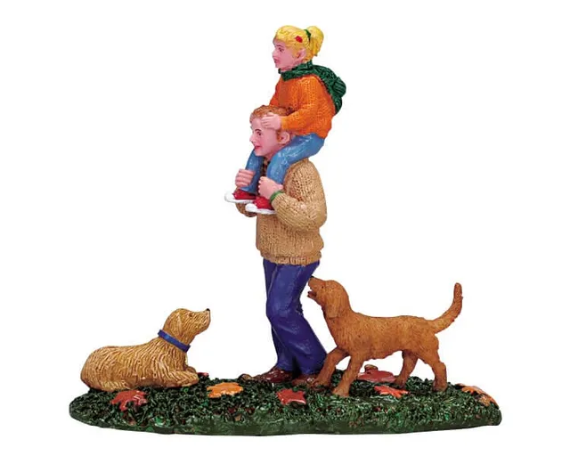 lemax-piggyback-ride-figurine-miniature image 1