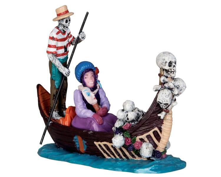 lemax-gondola-spooky-town-nacelle-miniature-halloween image 1