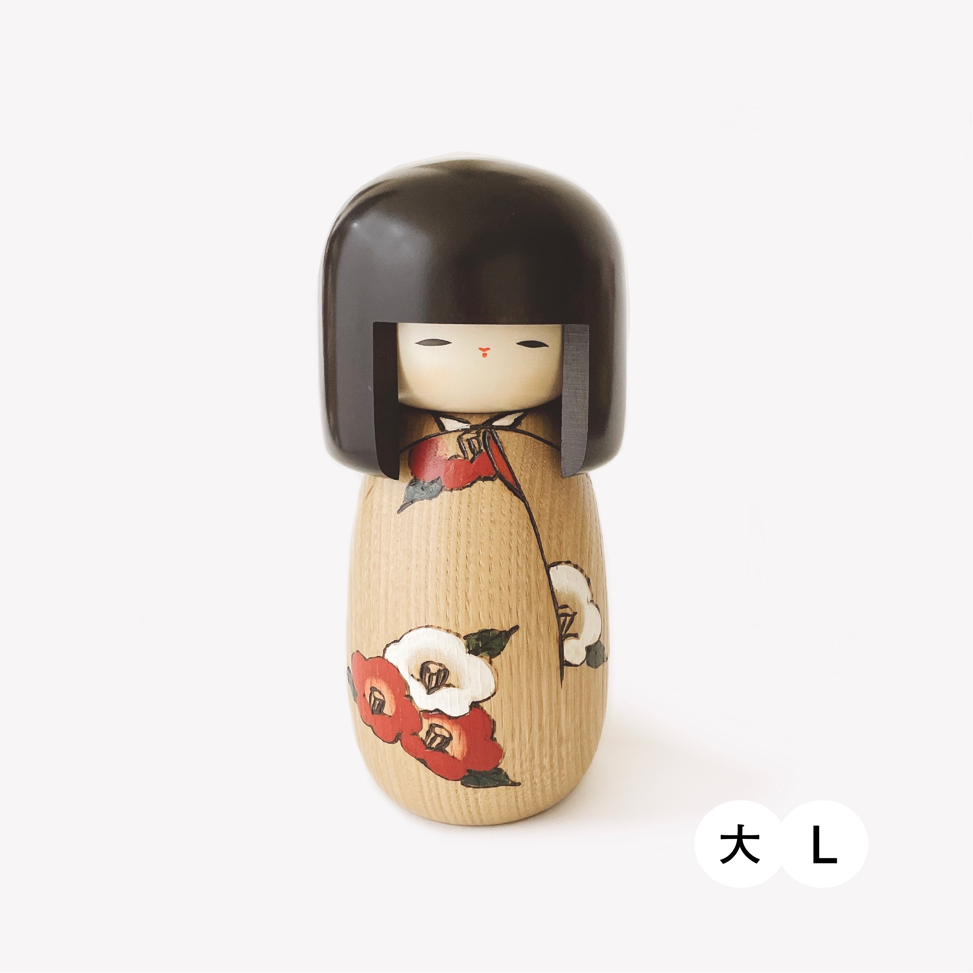 usaburo-kokeshi-haru-no-uta-po-me-de-printemps-kokeshi-cam-lia-130-210-mm image 2