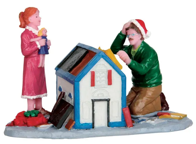 lemax-a-house-for-dolly-figurine-miniature-de-collection image 1