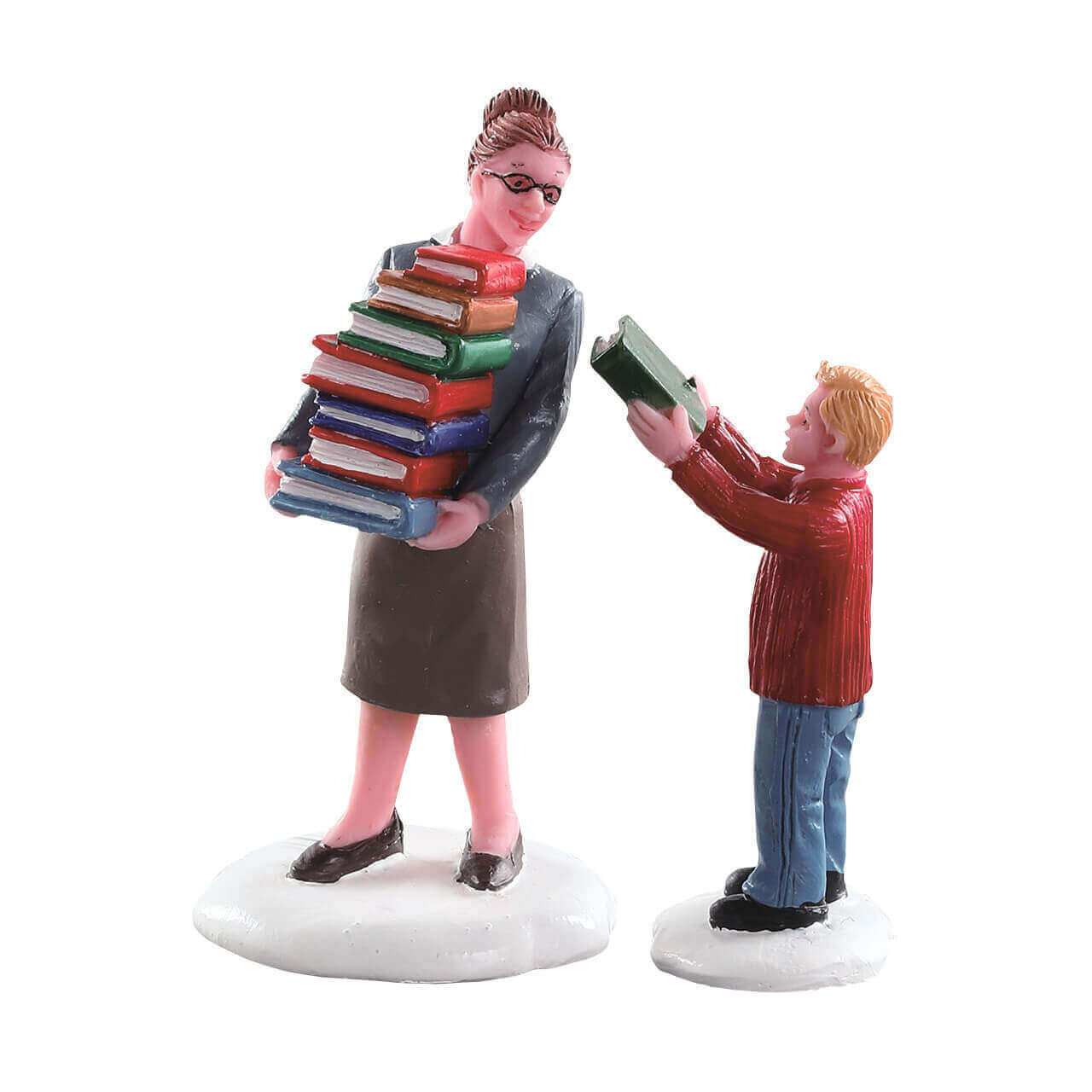 lemax-librarian-figurine-miniature-de-collection image 1