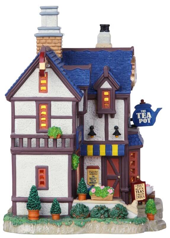 lemax-melinda-s-scone-tea-shop-b-timent-miniature-illumin-salon-de-th image 2