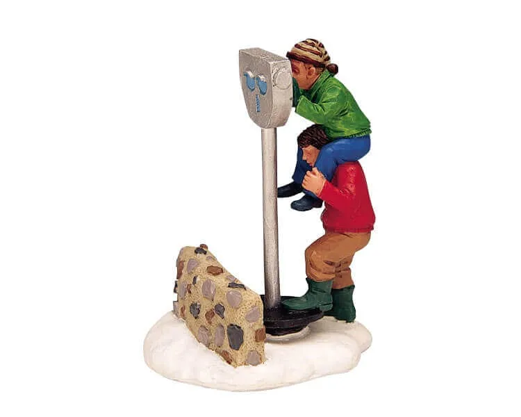 lemax-i-see-one-now-figurine-miniature-observation-de-no-l image 1