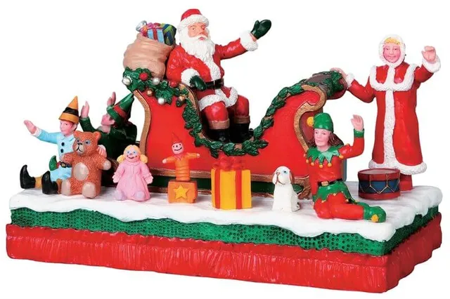 lemax-santa-float-char-du-p-re-no-l-miniature image 1
