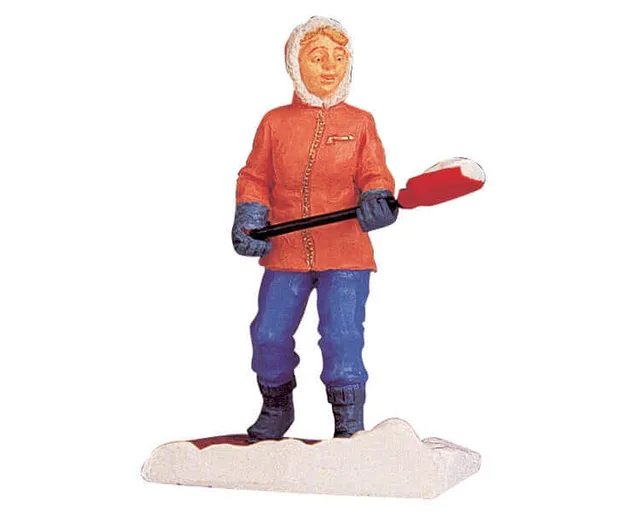 lemax-clearing-a-path-figurine-accessoire-village-d-hiver image 1
