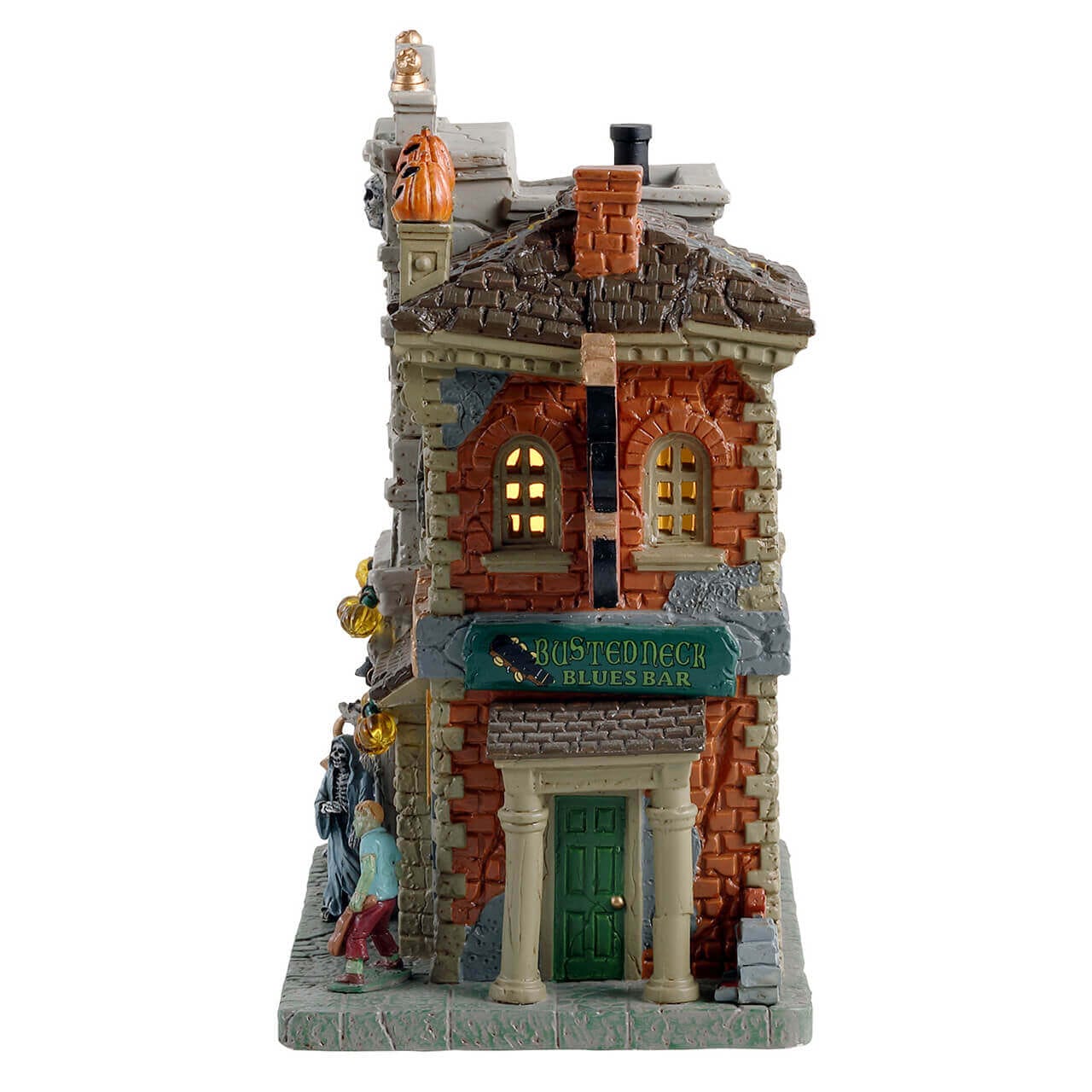 lemax-squeal-street-blues-double-club-musique-miniature-spooky-town image 3