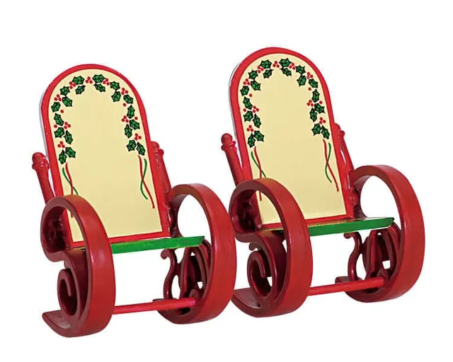 lemax-rocking-chair-figurine-miniature-de-collection image 1