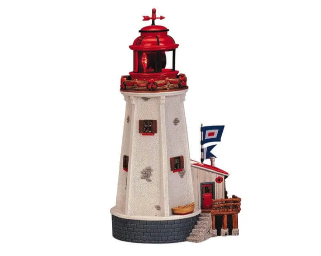 lemax-windy-atoll-lighthouse-phare-lumineux-miniature image 1