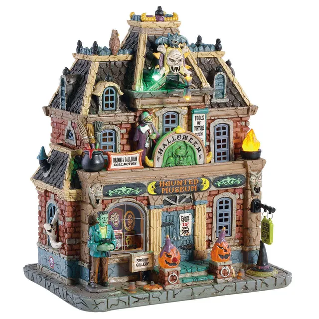 lemax-haunted-museum-maison-hant-e-mus-e-spooky-town image 1