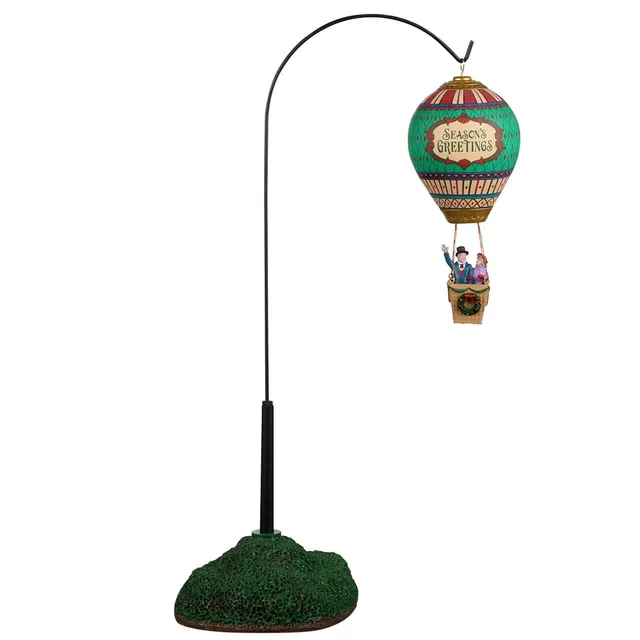 lemax-victorian-hot-air-balloon-figurine-miniature-village-caddington image 1