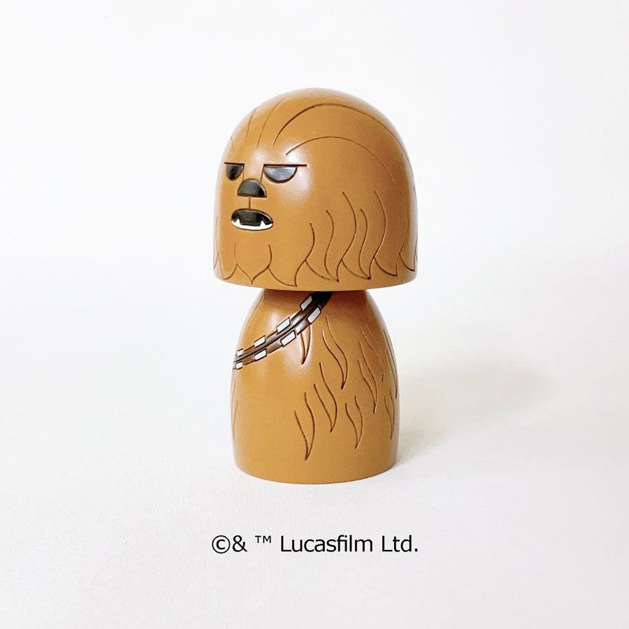 usaburo-kokeshi-star-wars-chewbacca-figurine-miniature-artisanale-75-mm image 2
