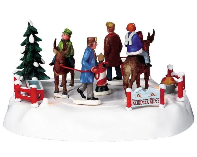lemax-reindeer-rides-figurine-man-ge-rennes-de-no-l image 1