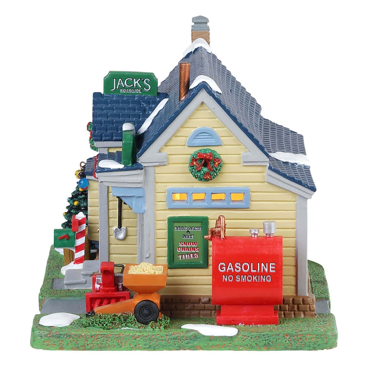 lemax-roadside-assistance-headquarter-b-timent-miniature-harvest-crossing image 2