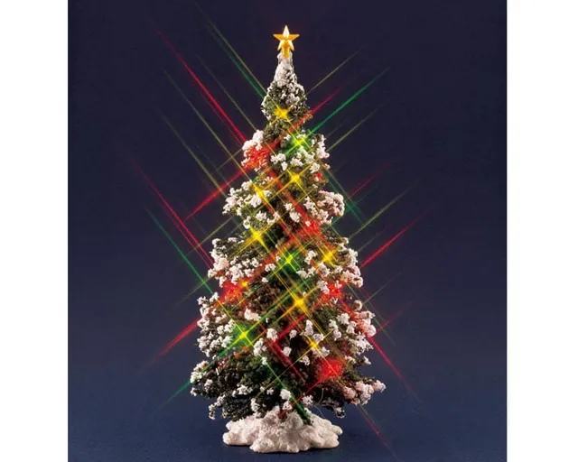 lemax-lighted-christmas-tree-large-grand-sapin-de-no-l-lumineux-miniature image 1