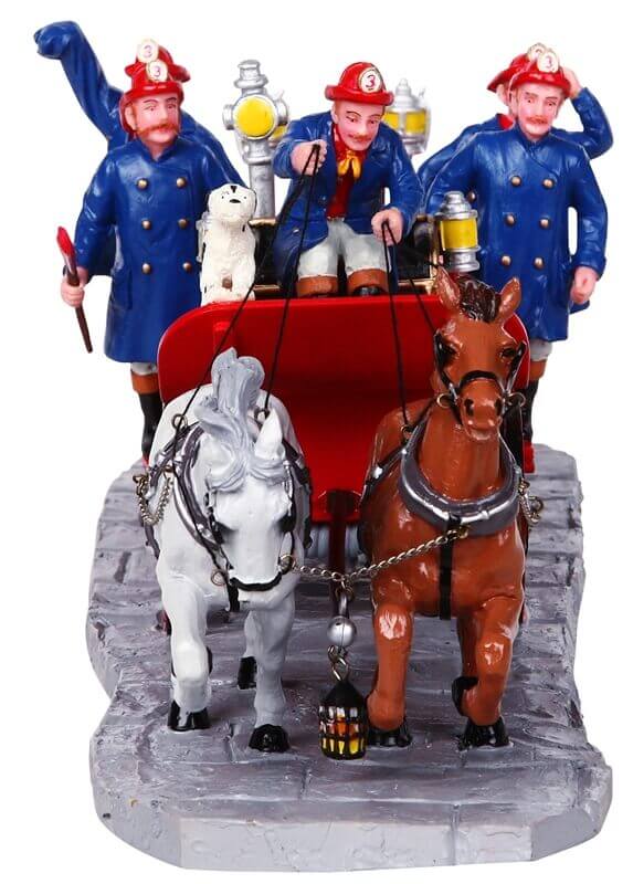 lemax-hook-ladder-miniature-camion-de-pompiers image 2