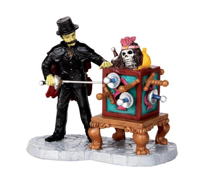 lemax-spooky-town-boodini-s-butcher-box-figurine-miniature-de-collection image 1