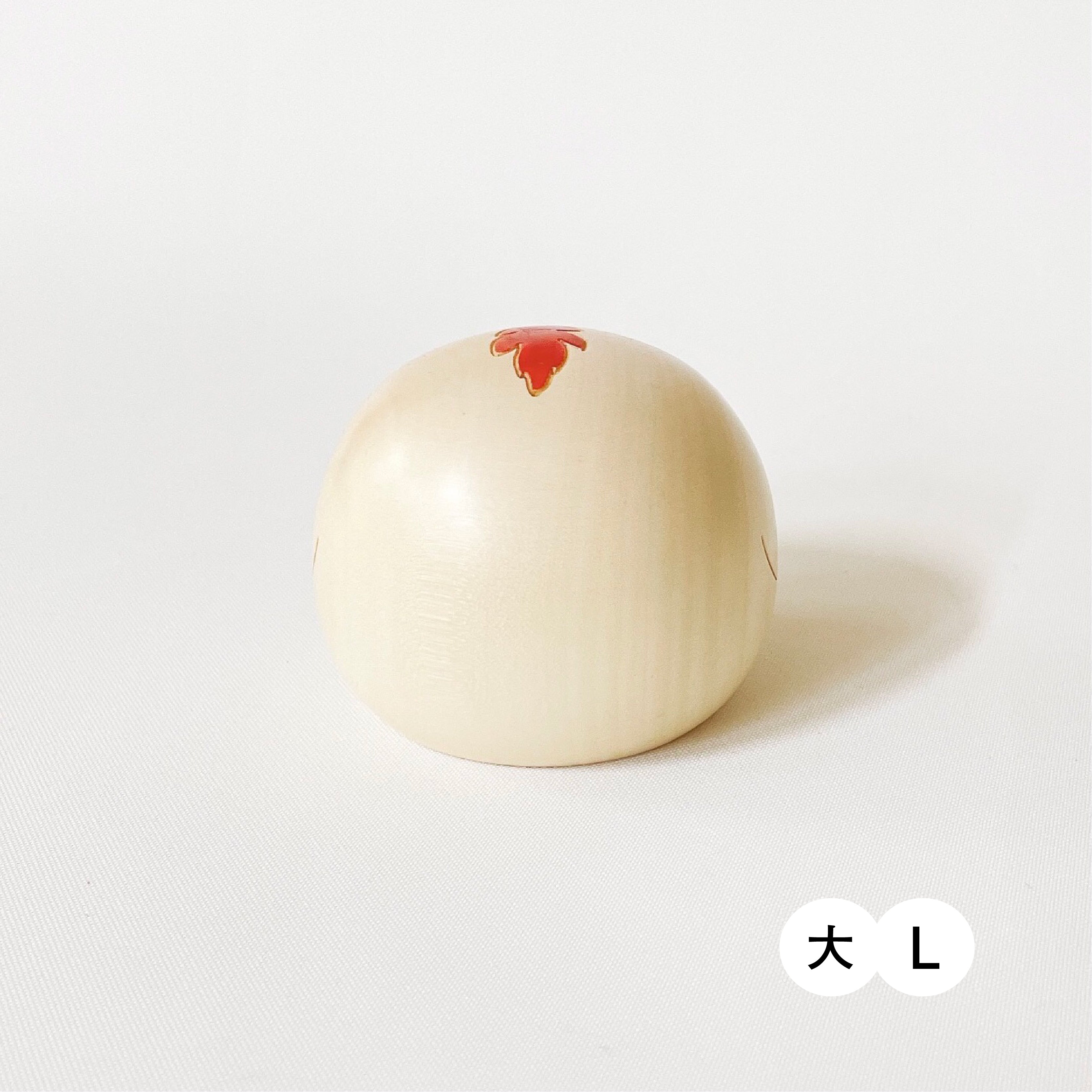 usaburo-kokeshi-yurakoro-rooster-culbuto-coq-en-bois-mizuki image 7