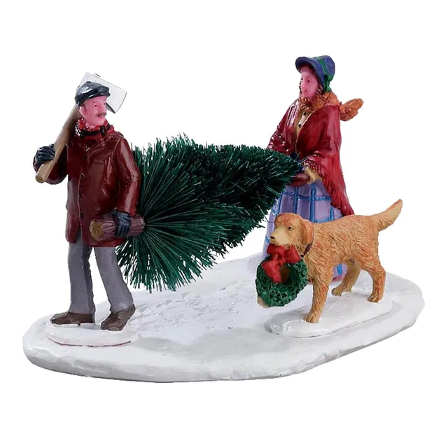 lemax-our-first-christmas-figurine-miniature-caddington image 1