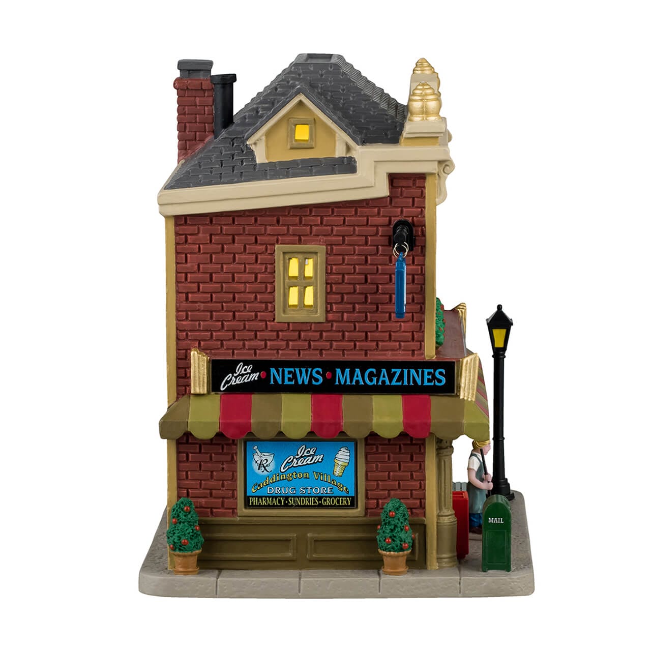 lemax-caddington-village-drug-store-b-timent-boutique-lumineux image 2