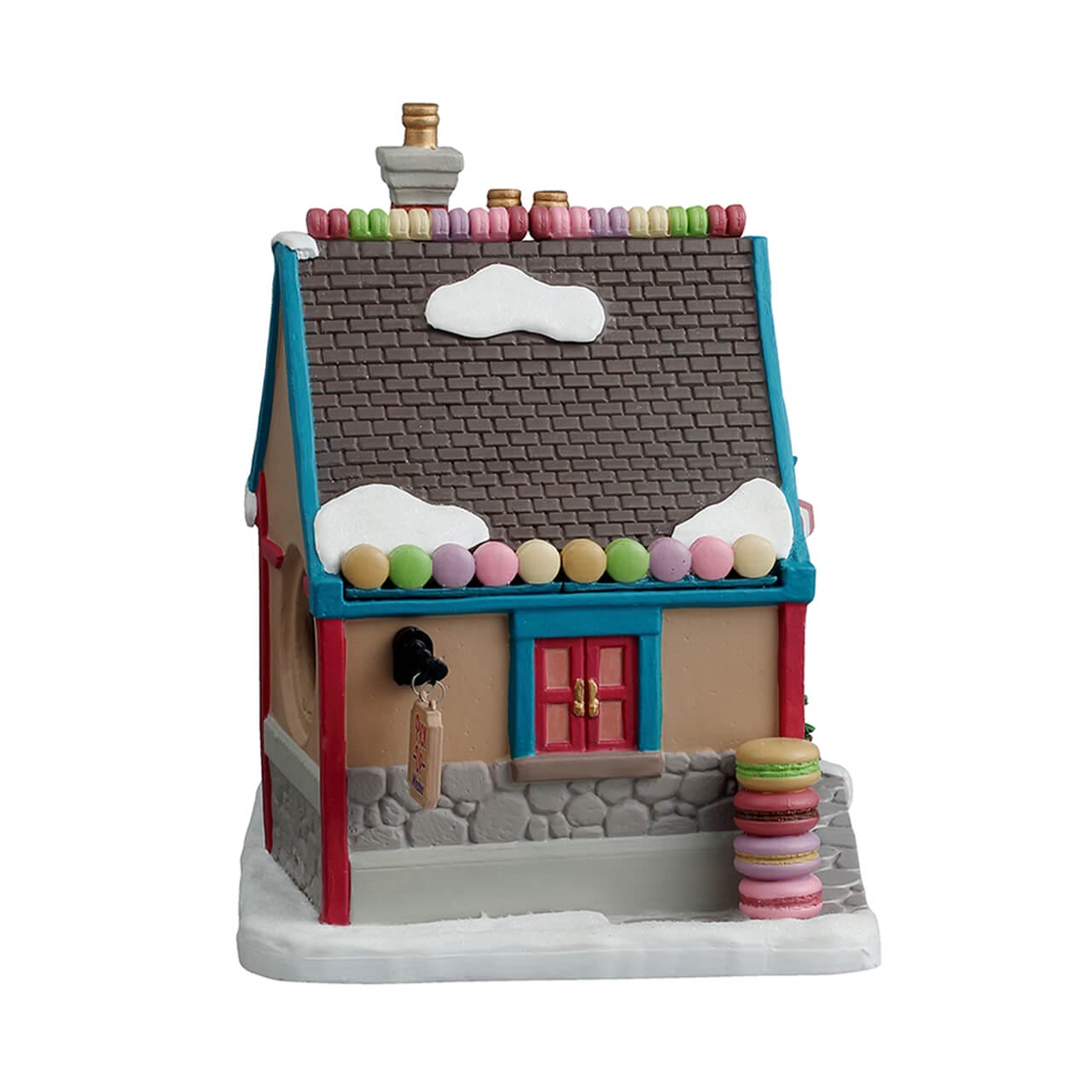 lemax-madeline-s-macaroons-p-tisserie-fran-aise-miniature-santa-s-wonderland image 2