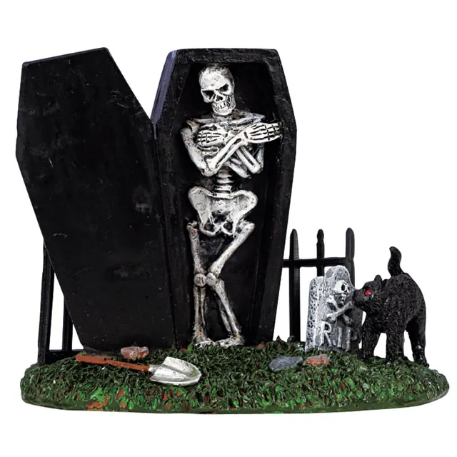 lemax-spooky-graveyard-d-cor-cimeti-re-hant-spooky-town image 1