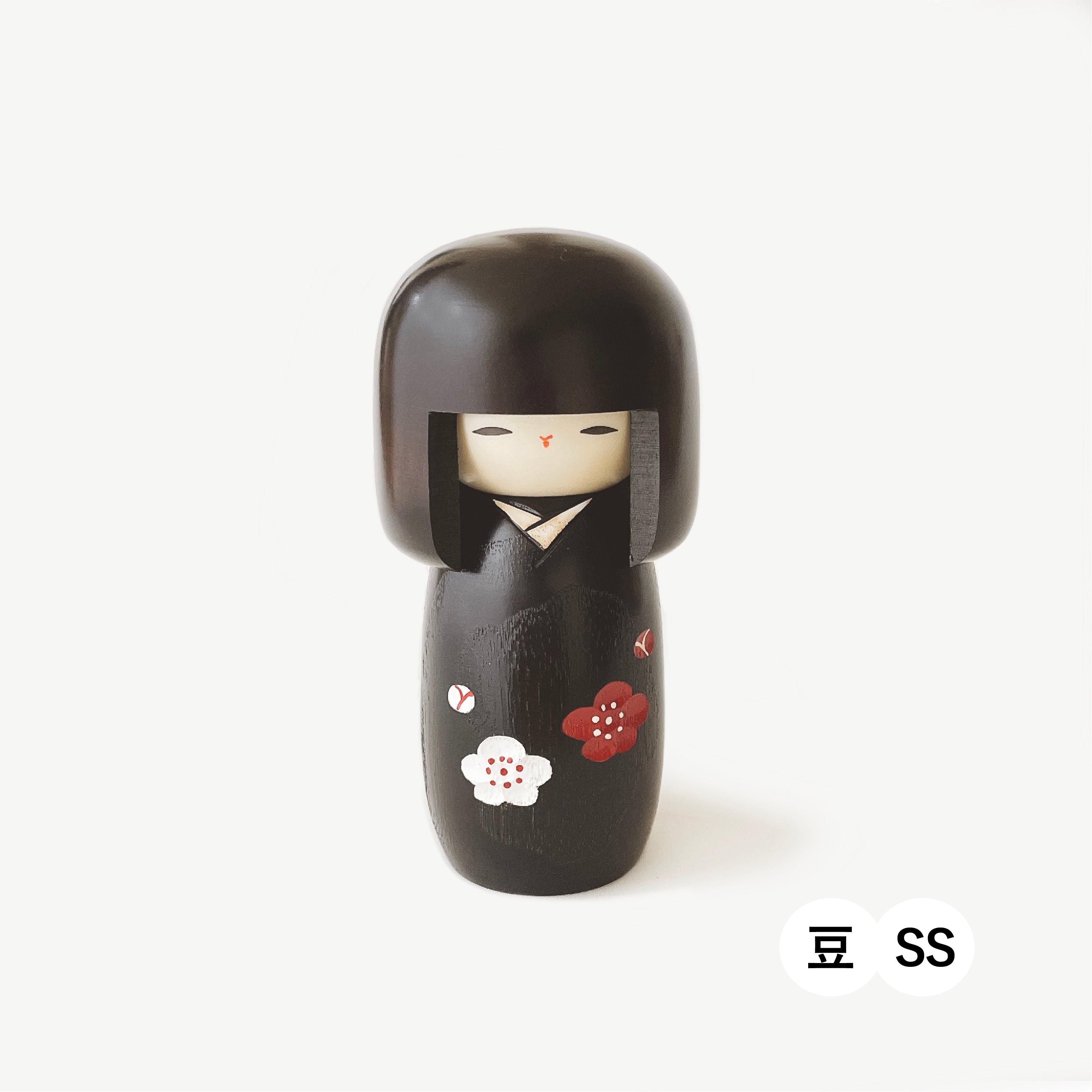usaburo-kokeshi-sachi-no-hana-fleurs-du-bonheur-taille-ss-140-mm image 1