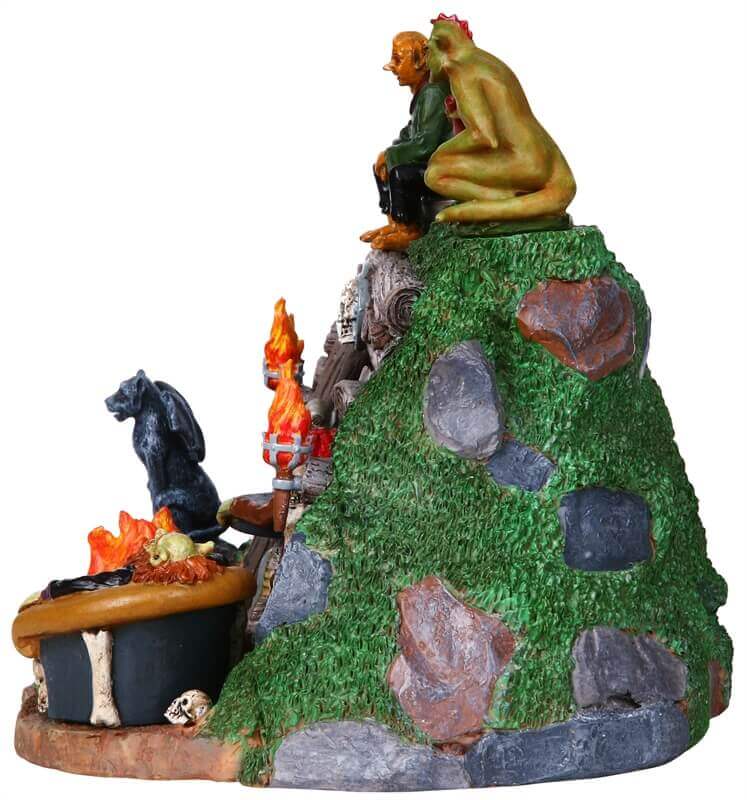 lemax-demon-den-b-timent-miniature-spooky-town image 2