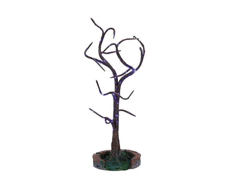lemax-fibre-optic-tree-small-petit-arbre-fibre-optique-spooky-town image 1