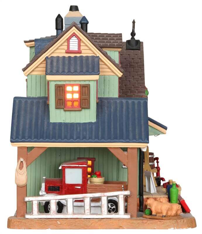 lemax-mcintosh-cider-press-b-timent-miniature-village-automne image 3