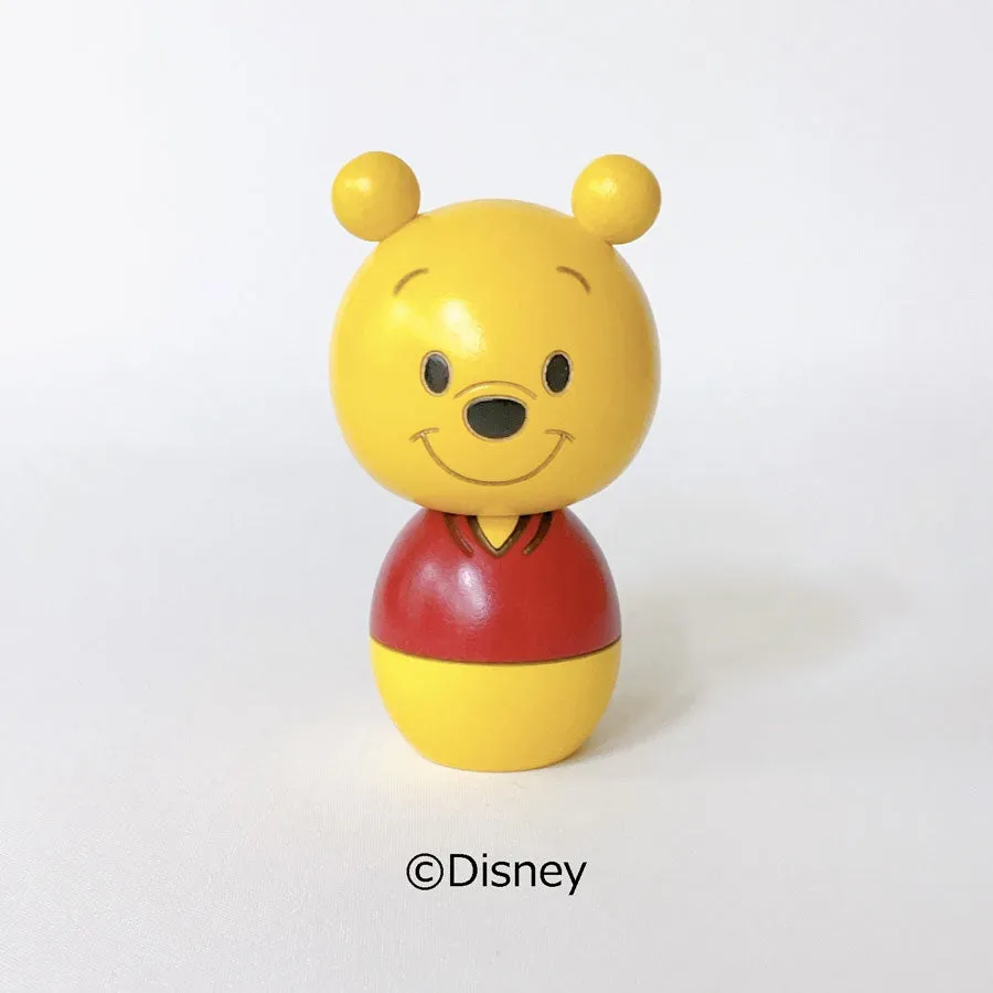usaburo-kokeshi-winnie-the-pooh-pooh-poup-e-kokeshi-artisanale image 1