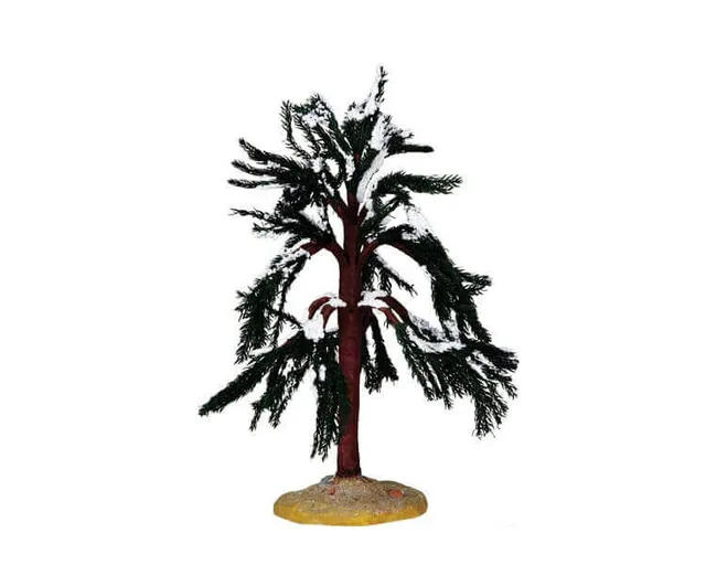lemax-snowy-cypress-tree-medium-arbre-miniature-enneig-taille-m image 1