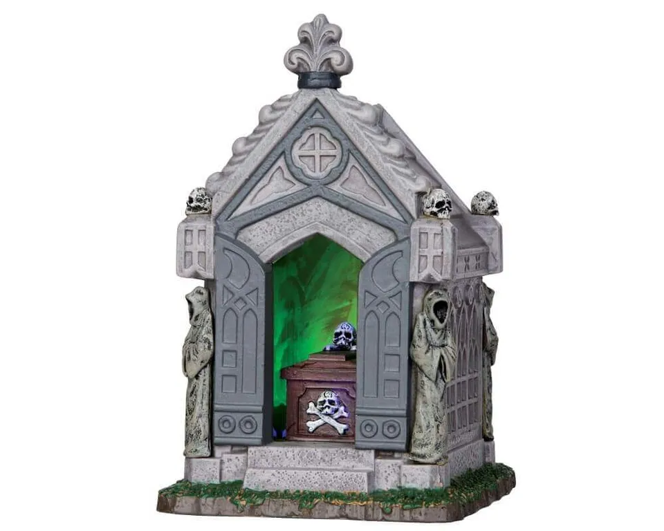 lemax-haunted-crypt-b-timent-spooky-town-miniature image 1