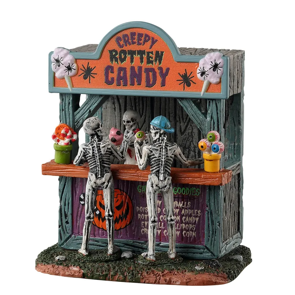 lemax-rotten-candy-stand-stand-de-bonbons-spooky-town image 1