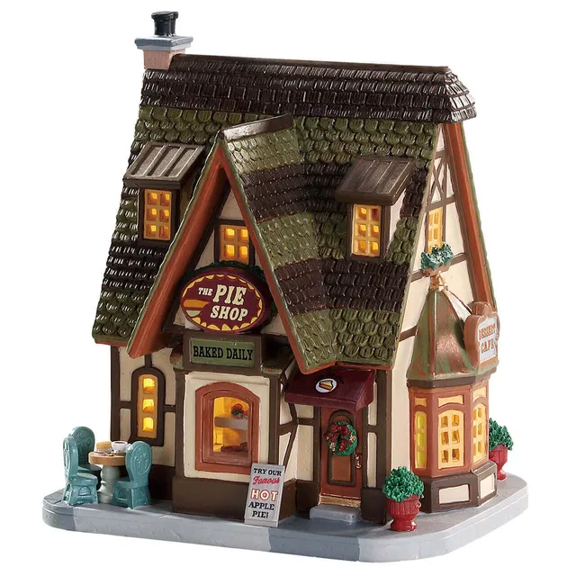 lemax-the-pie-shop-village-miniature-boutique-de-tartes image 1
