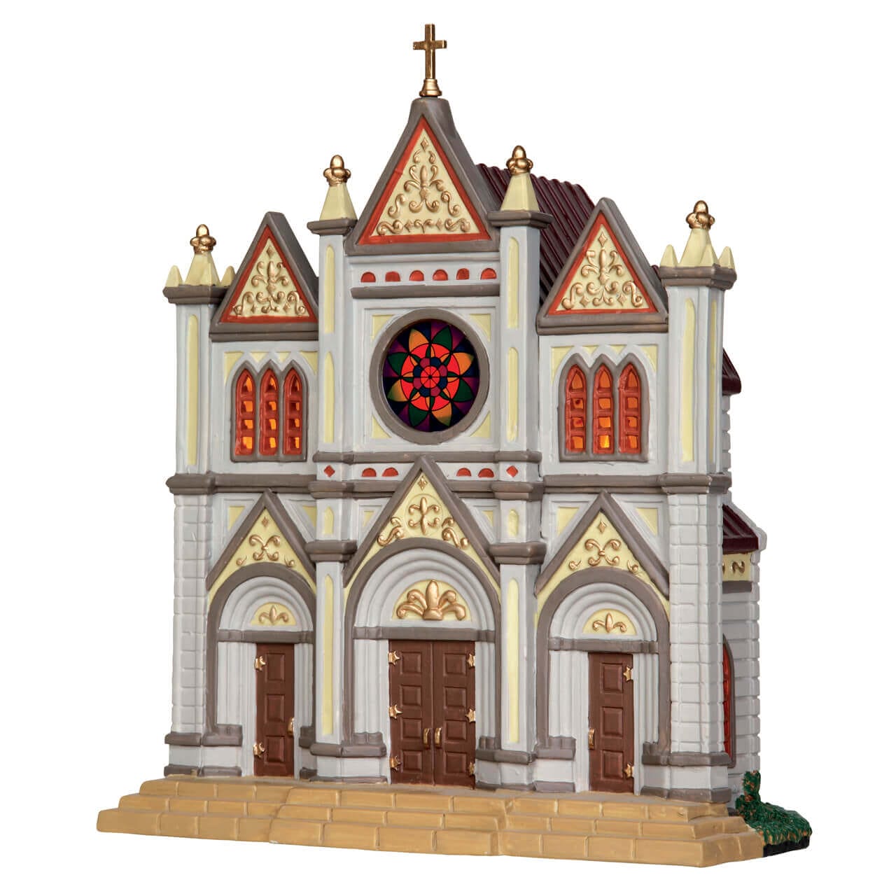 lemax-french-cathedral-cath-drale-miniature-fran-aise-de-collection image 1