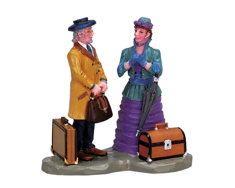 lemax-biding-time-figurine-miniature-village image 1