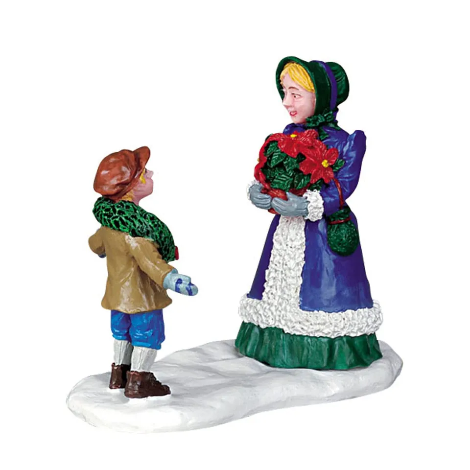 lemax-showing-off-for-mom-figurine-miniature image 1