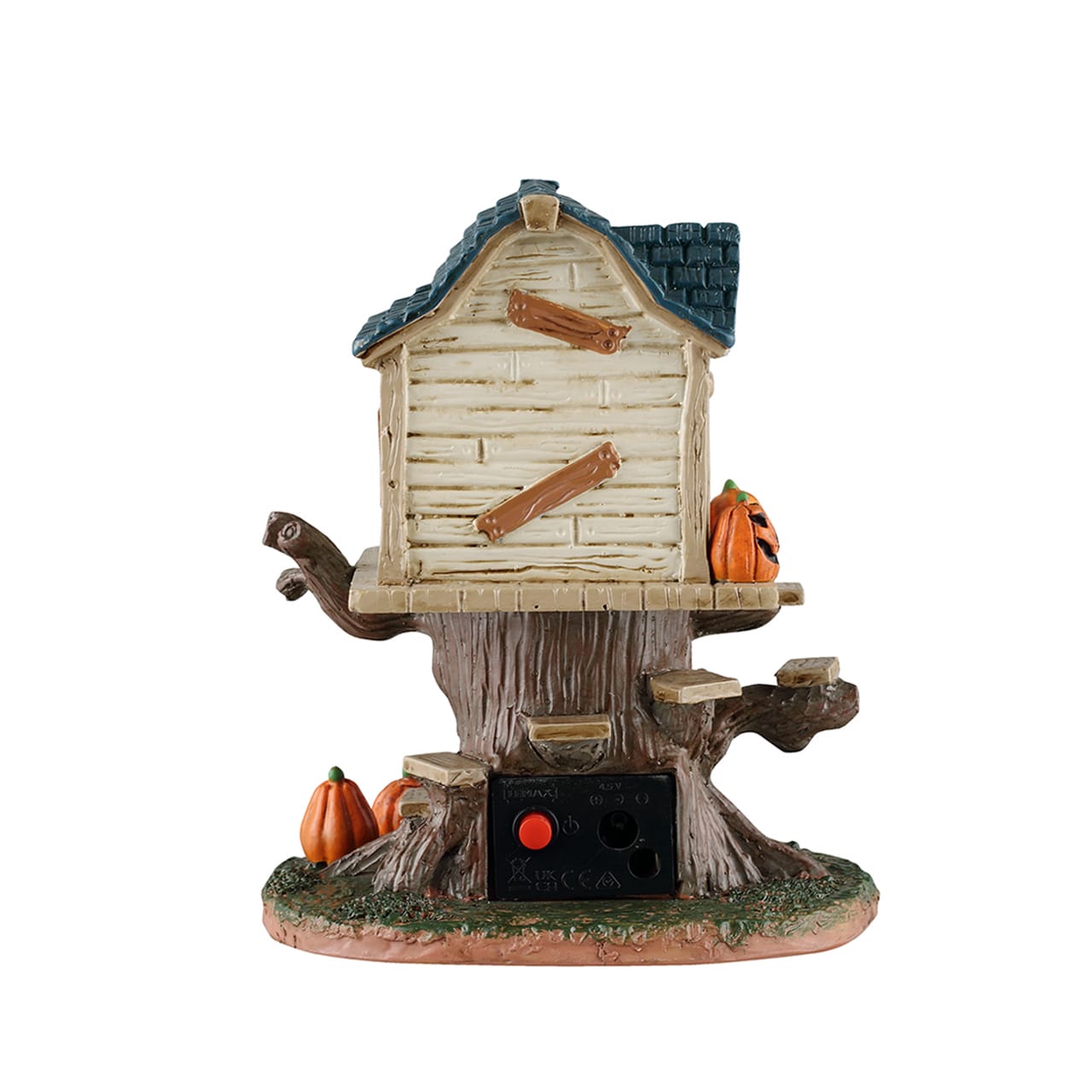 lemax-skull-tree-house-maison-arbre-hant-e-spooky-town image 4