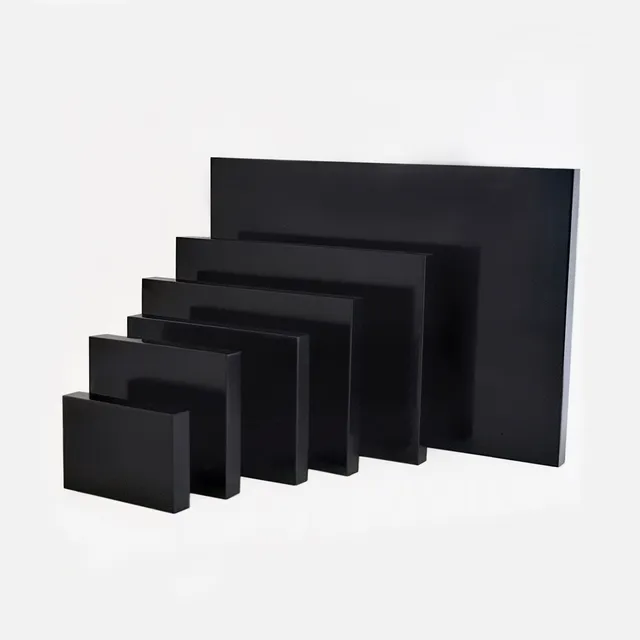 usaburo-kokeshi-socle-d-exposition-no10-noir-support-mdf-300-mm image 1
