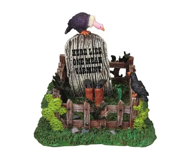lemax-cowboy-gravesite-d-coration-miniature-spooky-town image 1