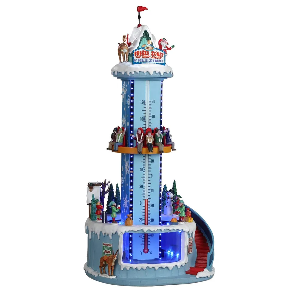 lemax-santa-s-freeze-zone-attraction-carnival-village image 1