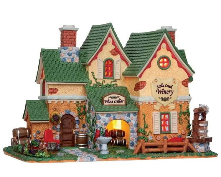 lemax-stella-creek-winery-maison-miniature-vignoble image 1