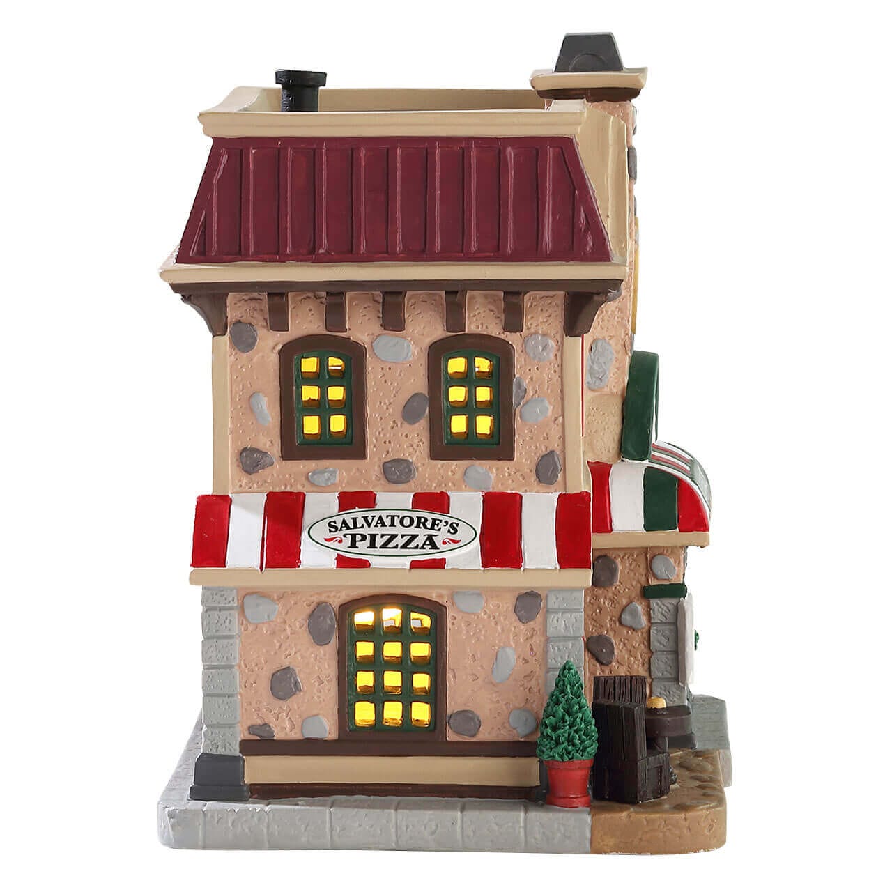 lemax-salvatore-s-pizzeria-b-timent-lumineux-village image 3